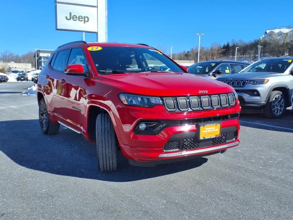 used 2022 Jeep Compass car, priced at $27,741