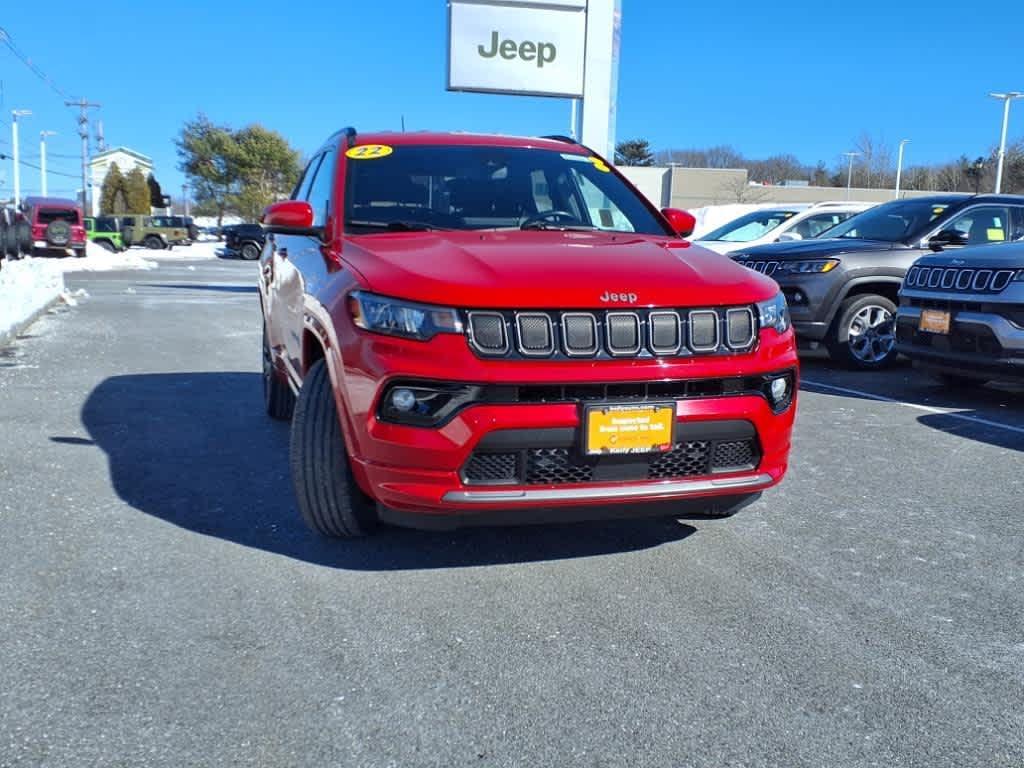 used 2022 Jeep Compass car, priced at $27,741