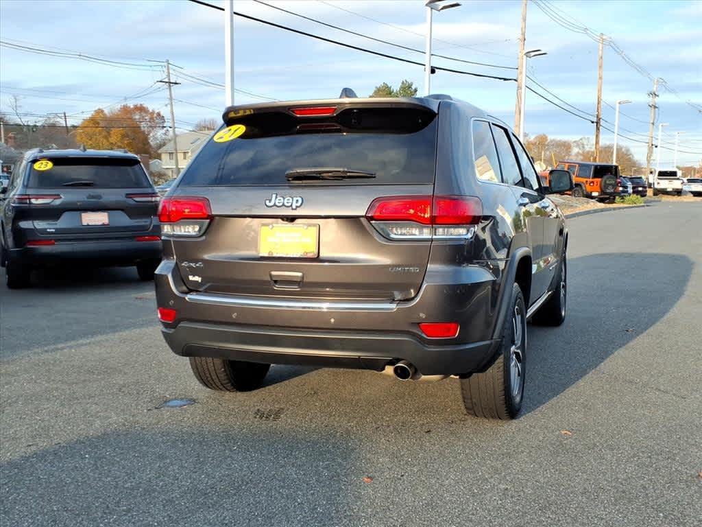 used 2021 Jeep Grand Cherokee car, priced at $21,741