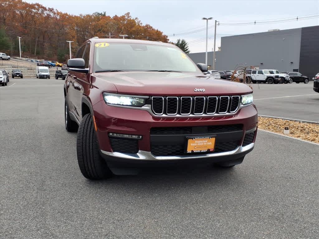 used 2021 Jeep Grand Cherokee L car, priced at $26,241