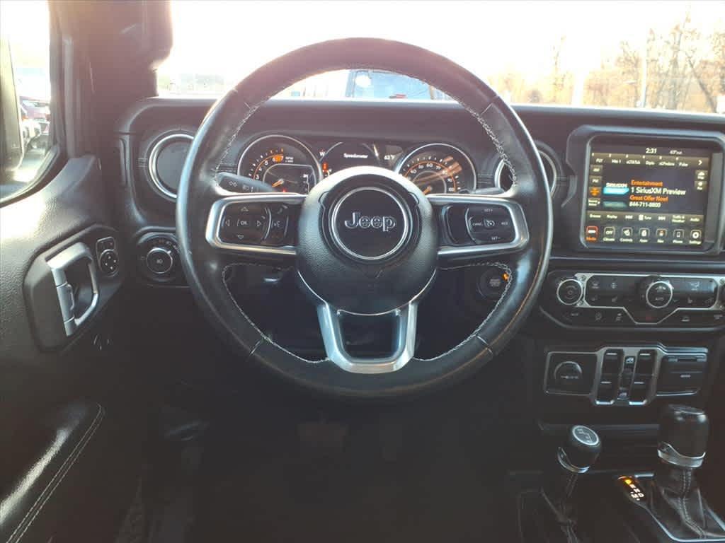 used 2022 Jeep Wrangler Unlimited car, priced at $38,423