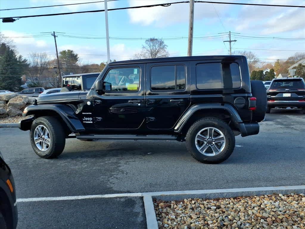 used 2022 Jeep Wrangler Unlimited car, priced at $38,423