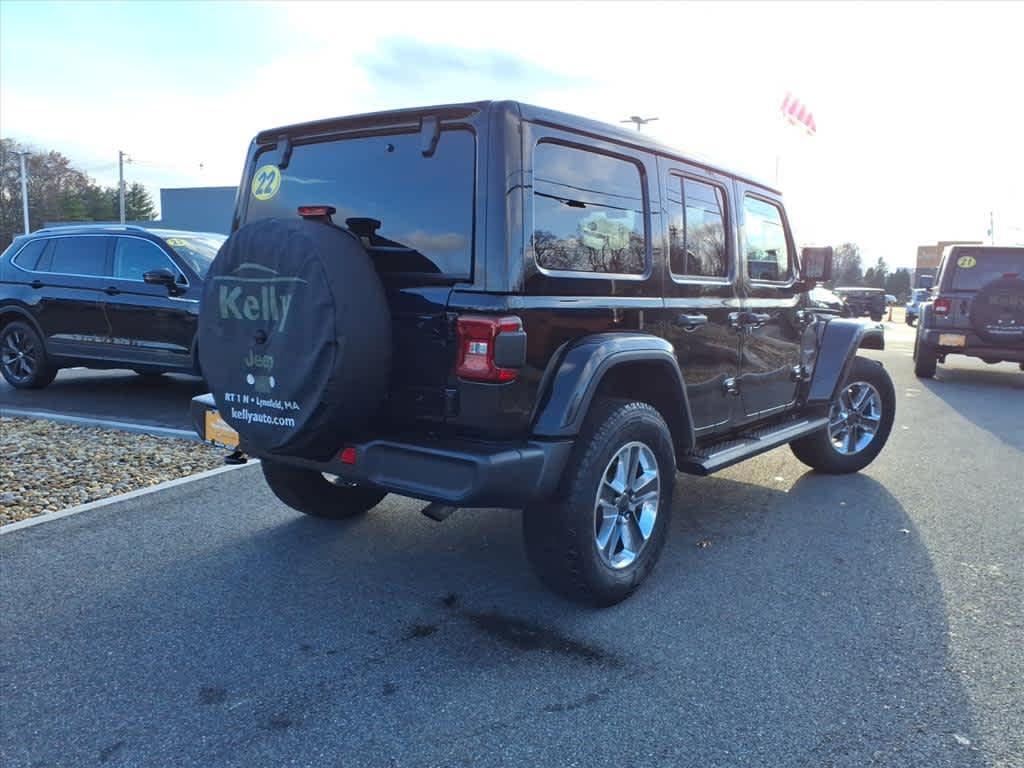 used 2022 Jeep Wrangler Unlimited car, priced at $38,423