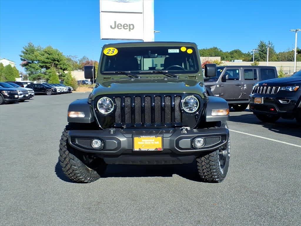 used 2023 Jeep Wrangler car, priced at $35,998