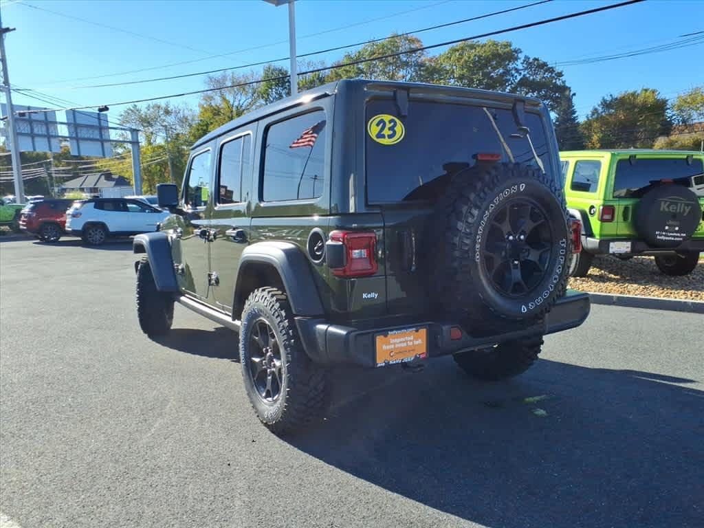 used 2023 Jeep Wrangler car, priced at $35,998