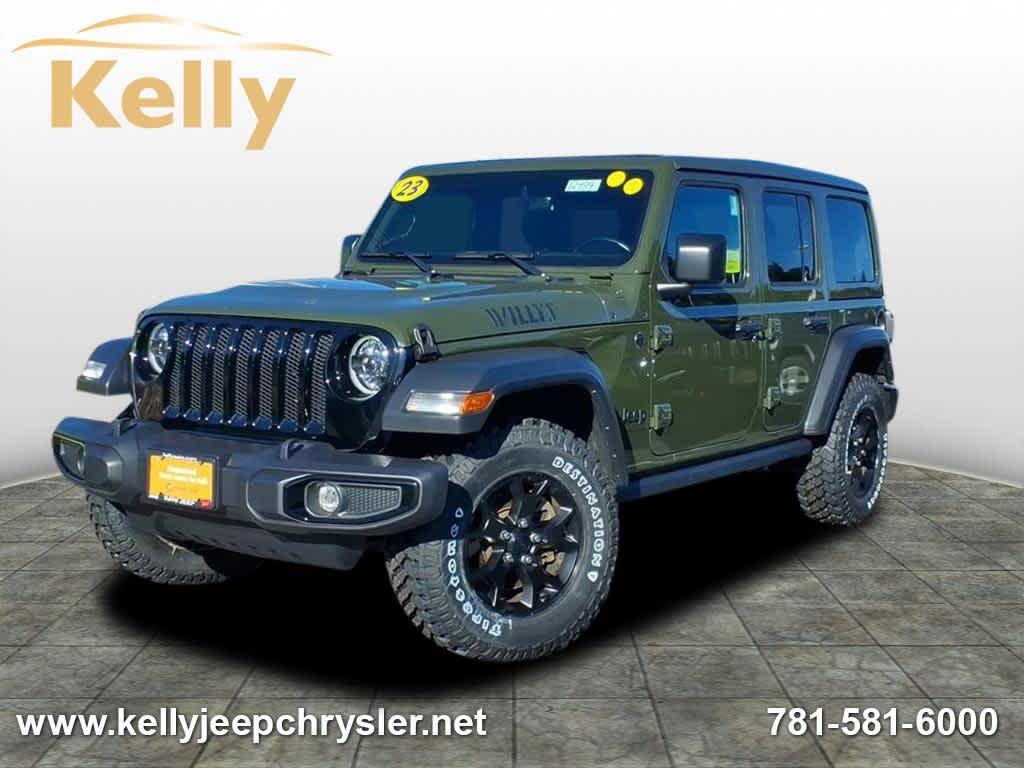 used 2023 Jeep Wrangler car, priced at $36,495