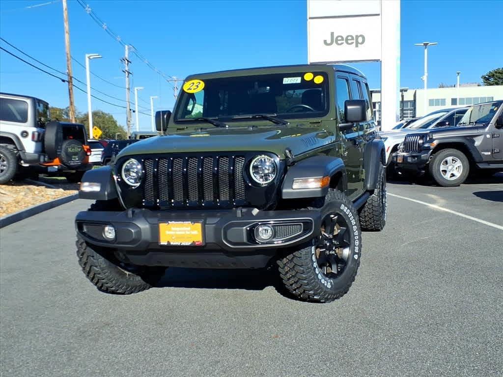 used 2023 Jeep Wrangler car, priced at $35,998