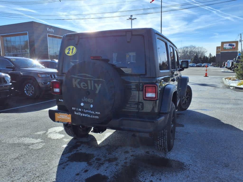 used 2021 Jeep Wrangler Unlimited car, priced at $37,994