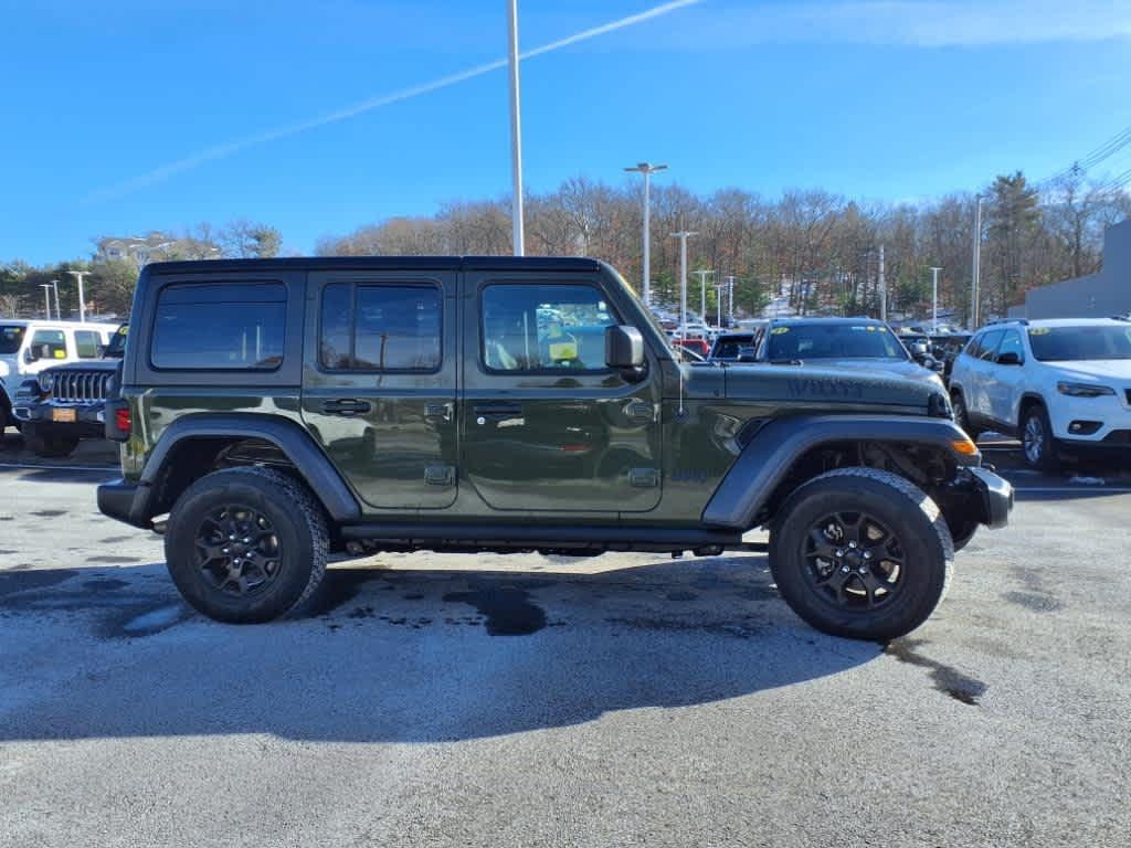 used 2021 Jeep Wrangler Unlimited car, priced at $37,994