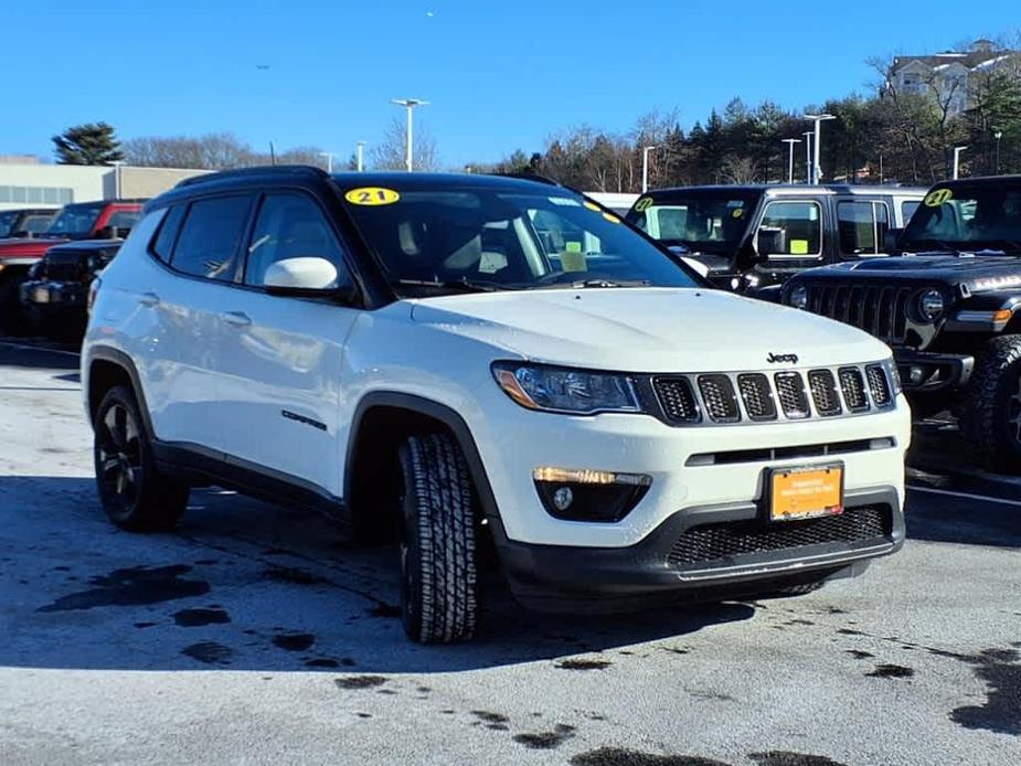 used 2021 Jeep Compass car, priced at $22,881