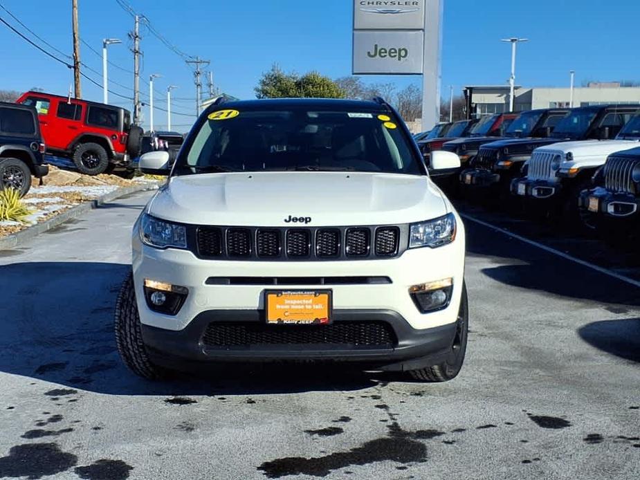 used 2021 Jeep Compass car, priced at $22,881