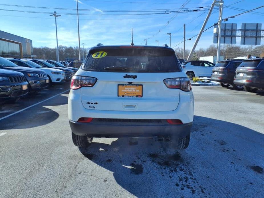 used 2021 Jeep Compass car, priced at $22,881