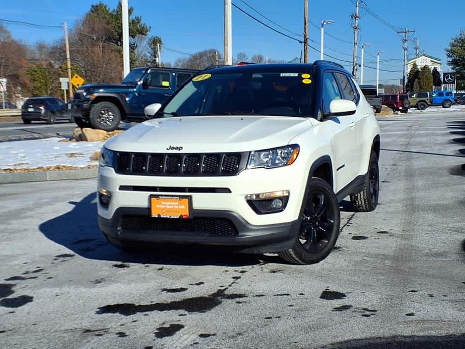 used 2021 Jeep Compass car, priced at $22,881