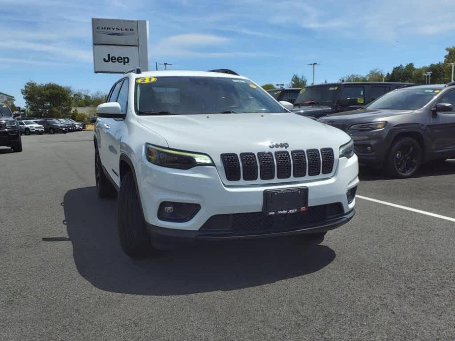 used 2021 Jeep Cherokee car, priced at $26,218
