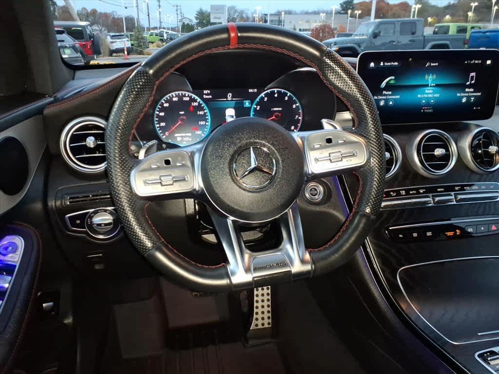used 2022 Mercedes-Benz AMG GLC 43 car, priced at $37,994