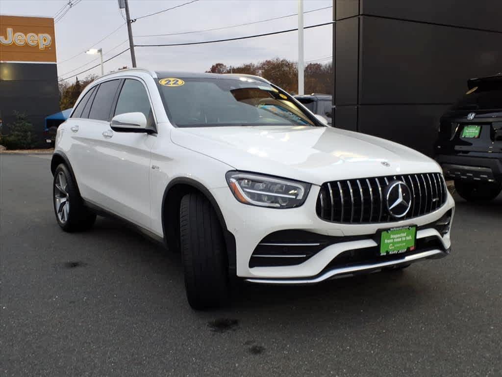 used 2022 Mercedes-Benz AMG GLC 43 car, priced at $37,994
