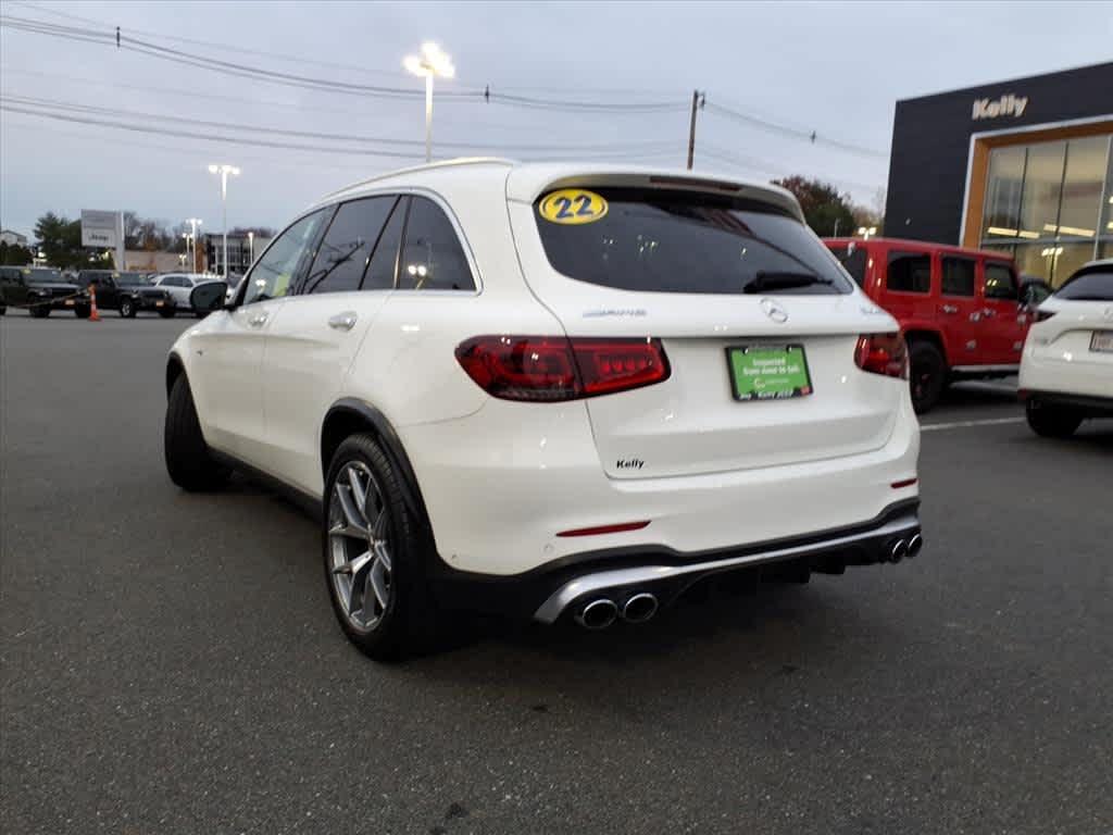 used 2022 Mercedes-Benz AMG GLC 43 car, priced at $37,994