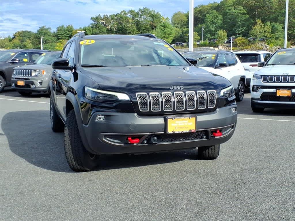 used 2022 Jeep Cherokee car, priced at $28,303