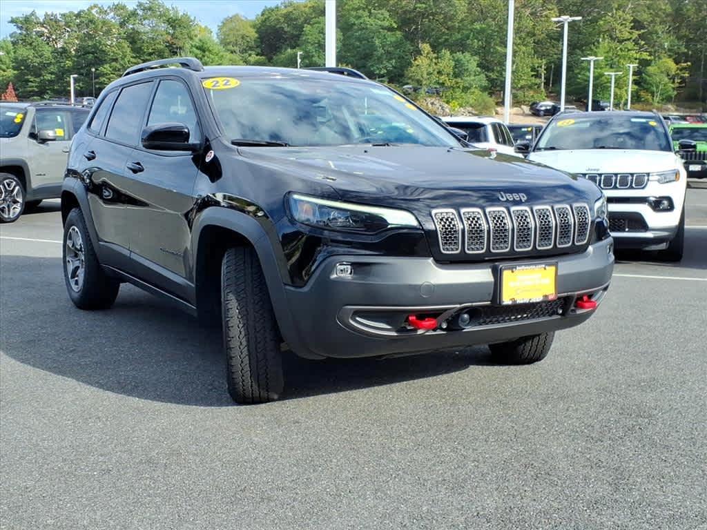used 2022 Jeep Cherokee car, priced at $28,303