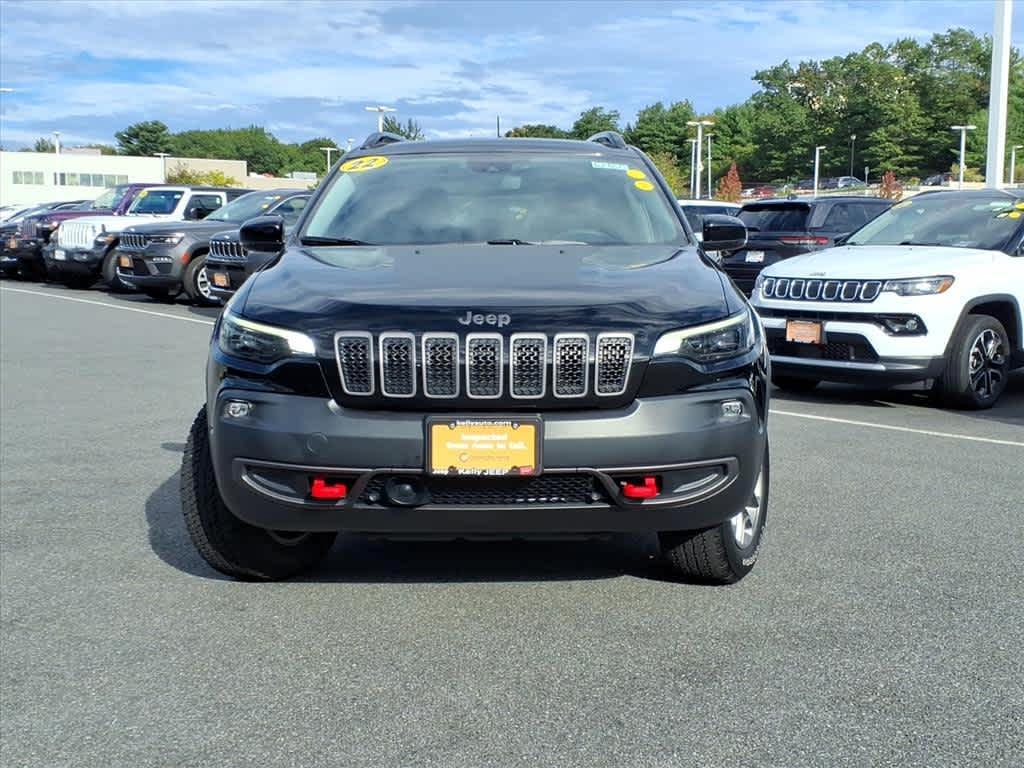 used 2022 Jeep Cherokee car, priced at $28,303