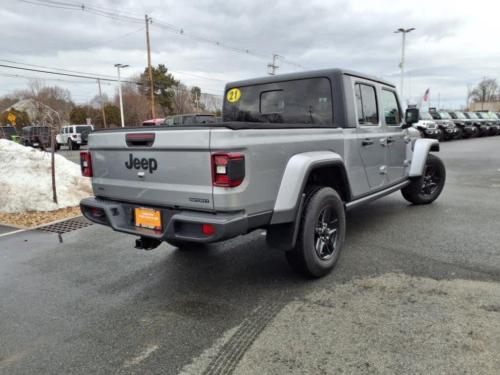 used 2021 Jeep Gladiator car, priced at $33,495