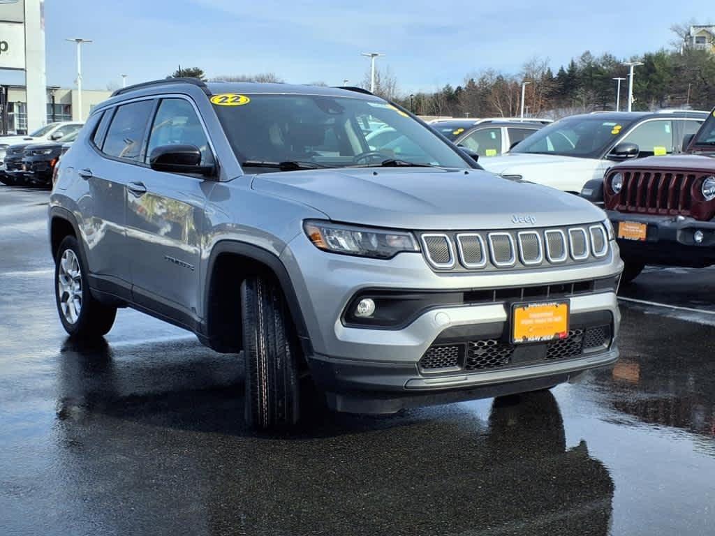 used 2022 Jeep Compass car, priced at $24,998