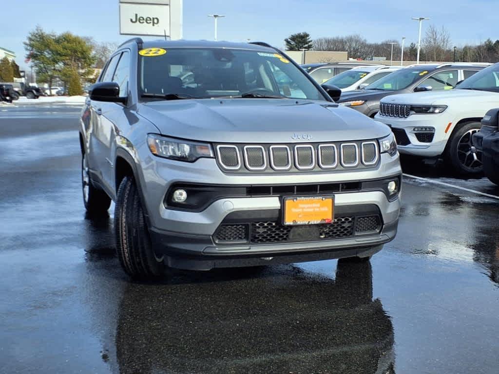 used 2022 Jeep Compass car, priced at $24,998