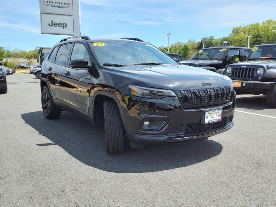 used 2021 Jeep Cherokee car, priced at $26,995