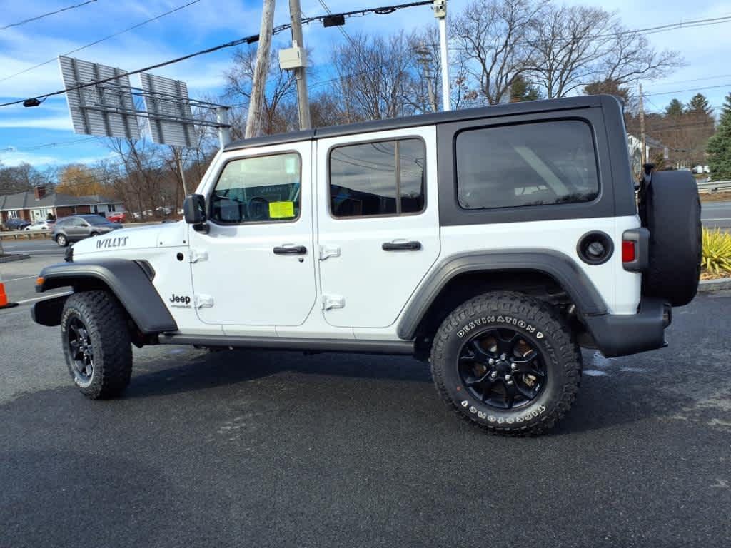 used 2021 Jeep Wrangler Unlimited car, priced at $38,661