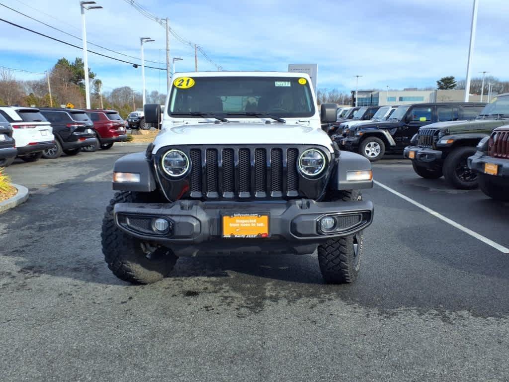 used 2021 Jeep Wrangler Unlimited car, priced at $38,661