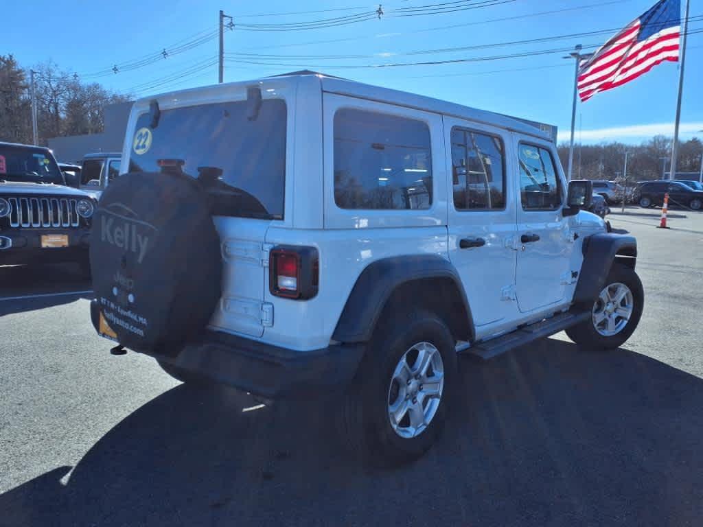 used 2022 Jeep Wrangler Unlimited car, priced at $37,448