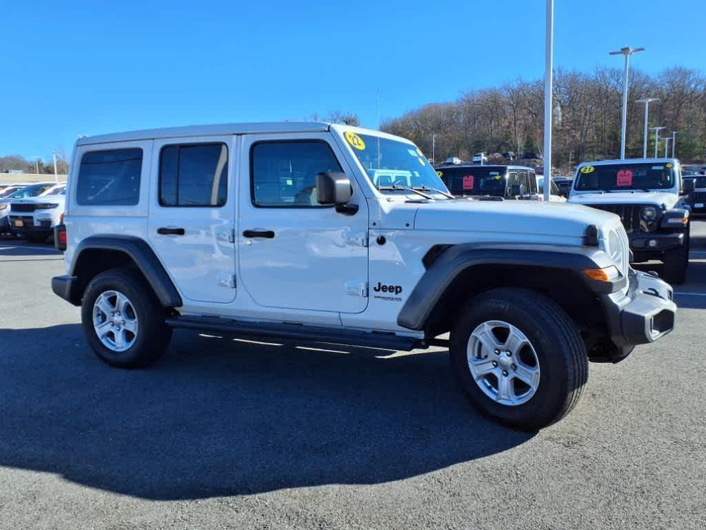 used 2022 Jeep Wrangler Unlimited car, priced at $37,448