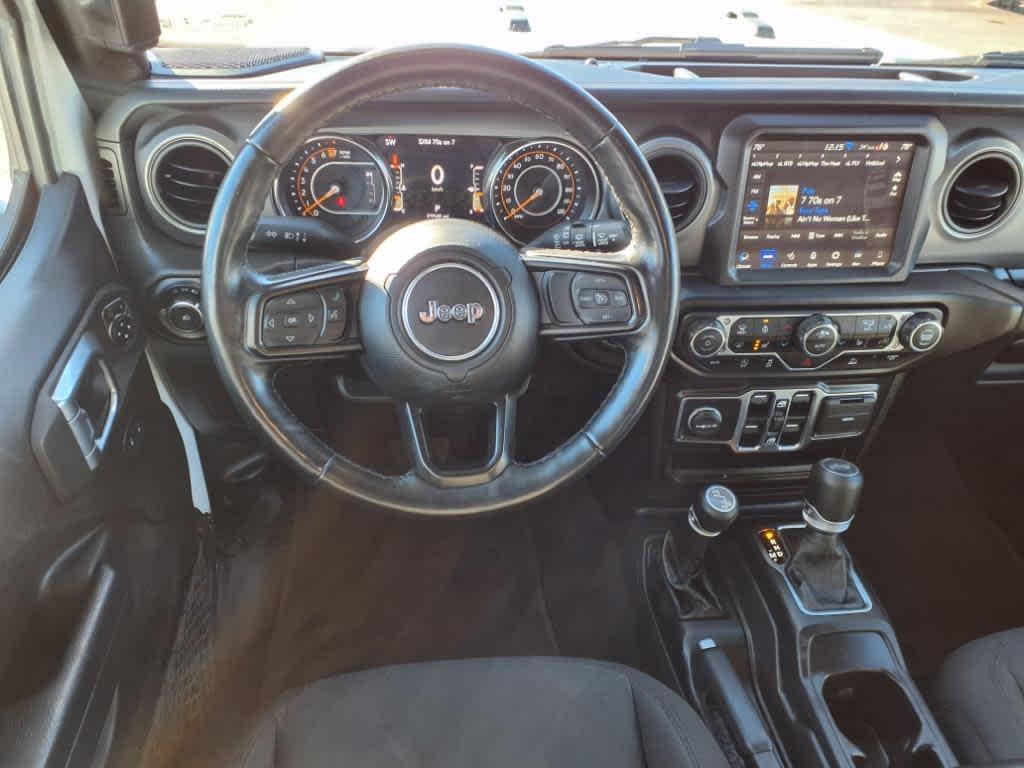 used 2022 Jeep Wrangler Unlimited car, priced at $37,448