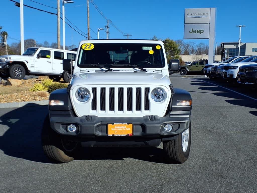 used 2022 Jeep Wrangler Unlimited car, priced at $37,448