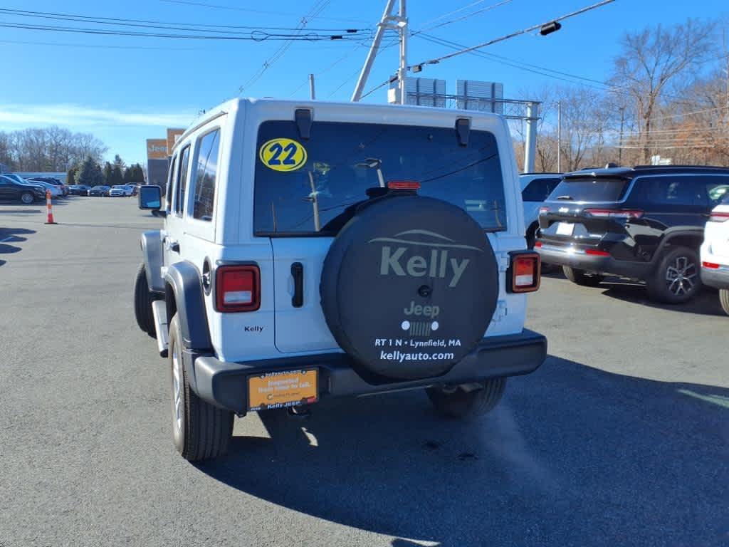 used 2022 Jeep Wrangler Unlimited car, priced at $37,448