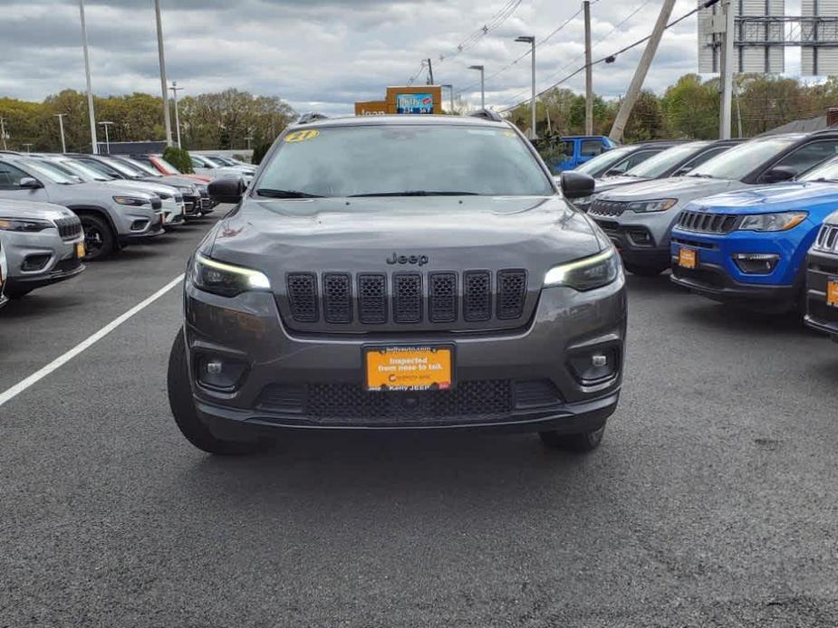 used 2021 Jeep Cherokee car, priced at $26,797