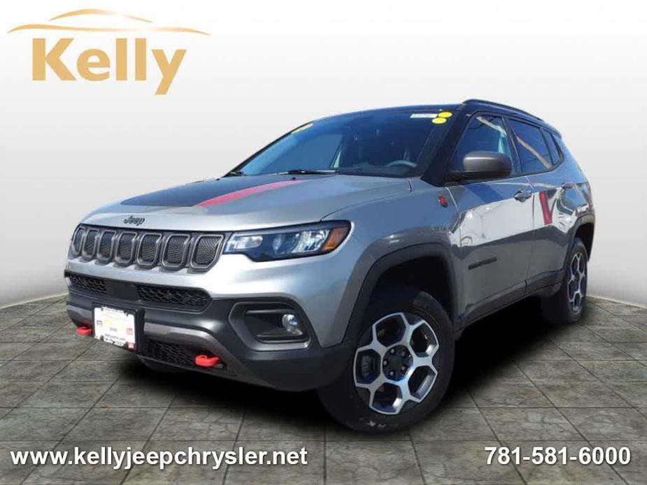 used 2022 Jeep Compass car, priced at $28,196