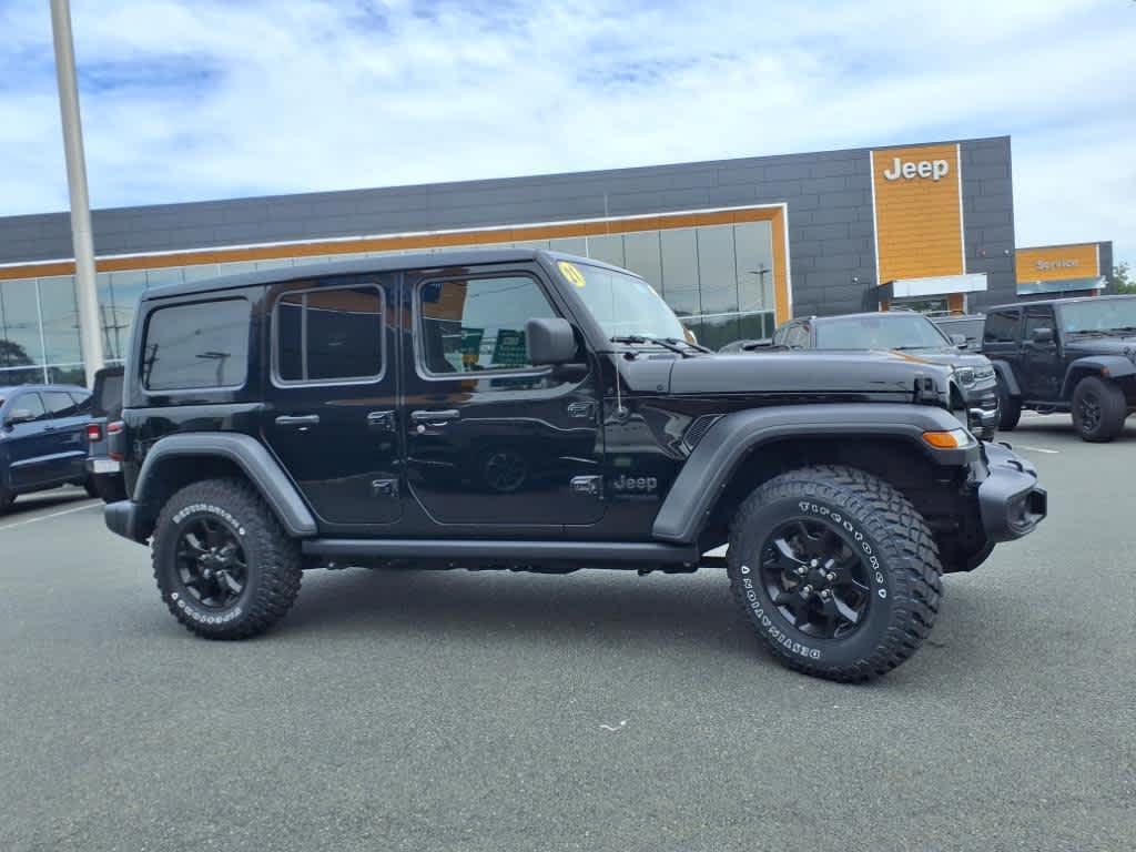 used 2021 Jeep Wrangler Unlimited car, priced at $35,473
