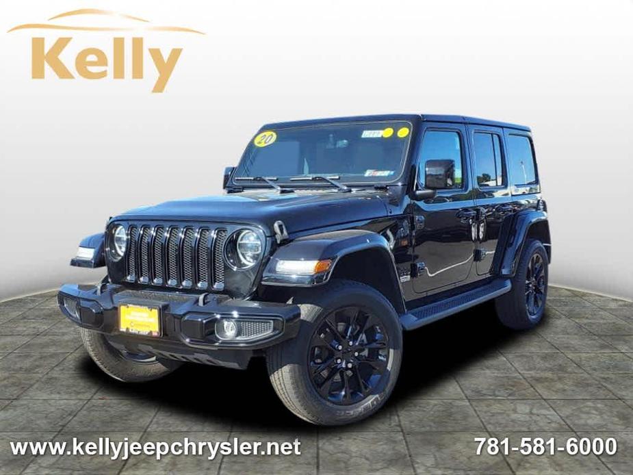 used 2020 Jeep Wrangler Unlimited car, priced at $44,764