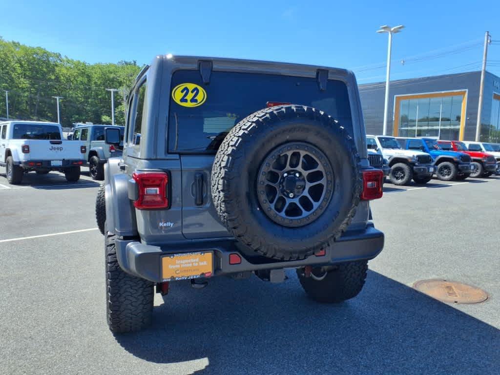 used 2022 Jeep Wrangler Unlimited car, priced at $37,833