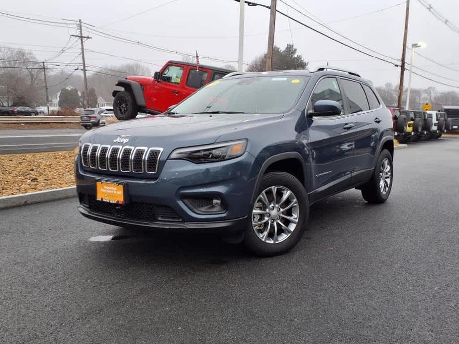 used 2021 Jeep Cherokee car, priced at $27,791