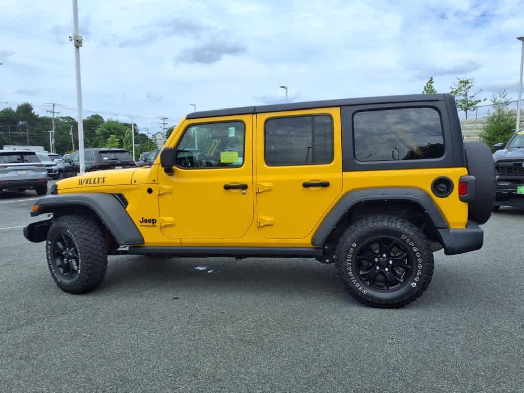 used 2021 Jeep Wrangler Unlimited car, priced at $35,247