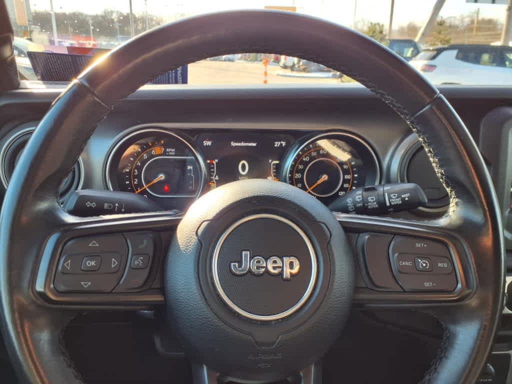 used 2021 Jeep Wrangler Unlimited car, priced at $37,994