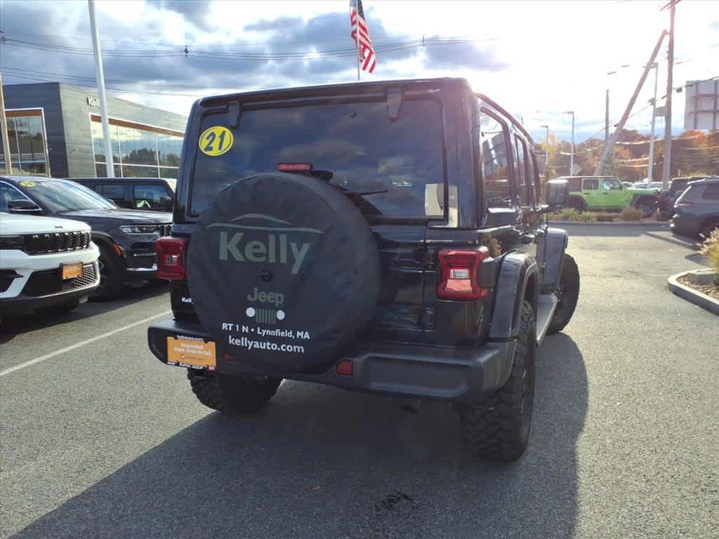 used 2021 Jeep Wrangler Unlimited car, priced at $36,709