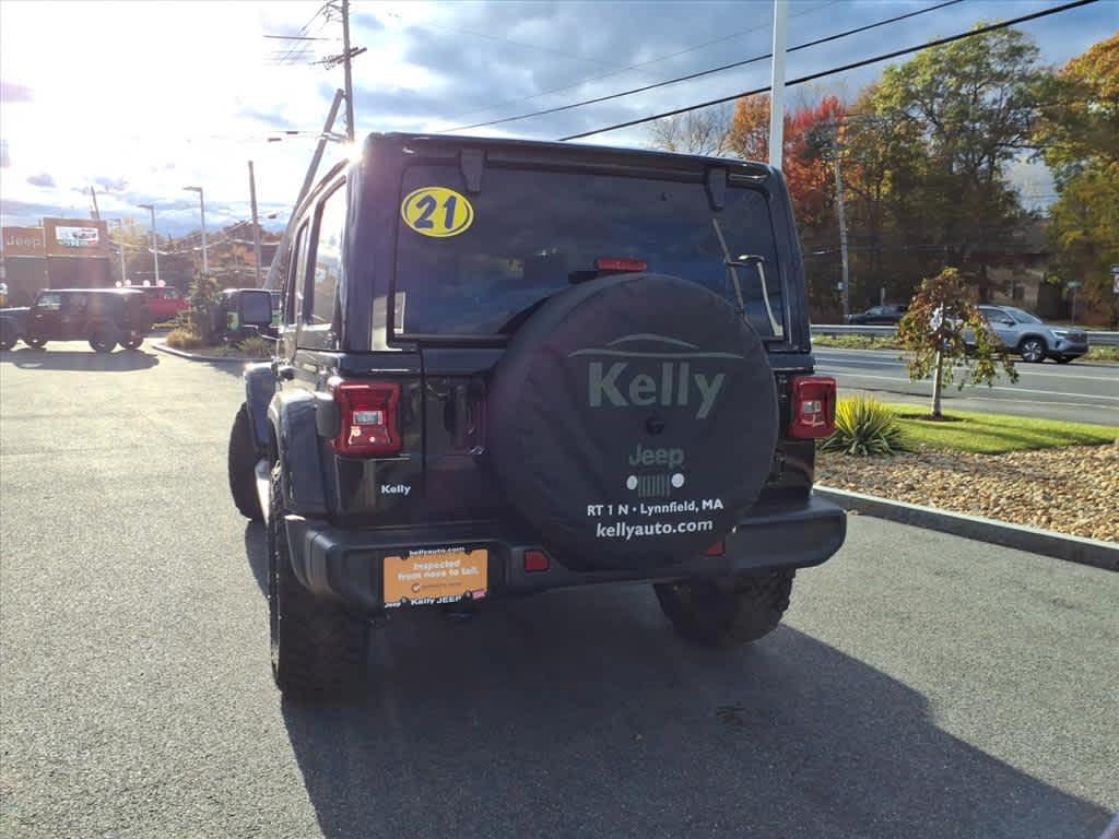 used 2021 Jeep Wrangler Unlimited car, priced at $36,709