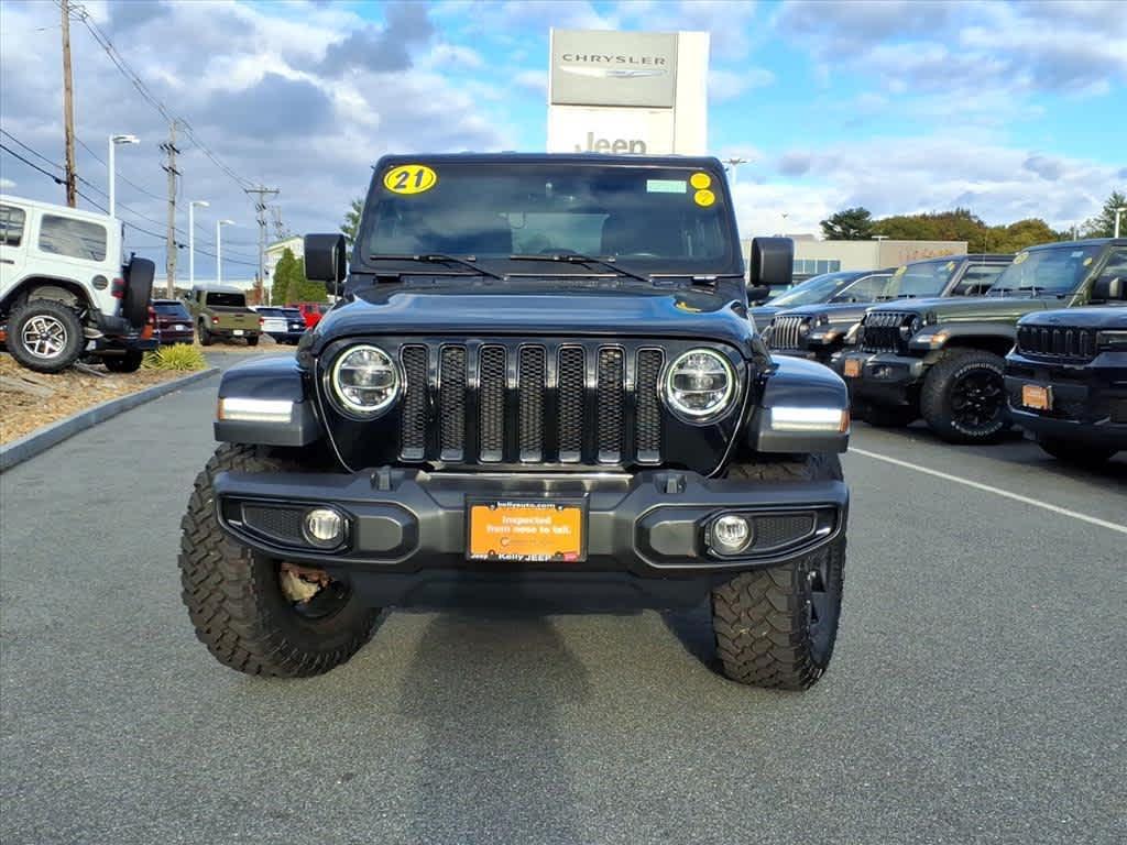 used 2021 Jeep Wrangler Unlimited car, priced at $36,709