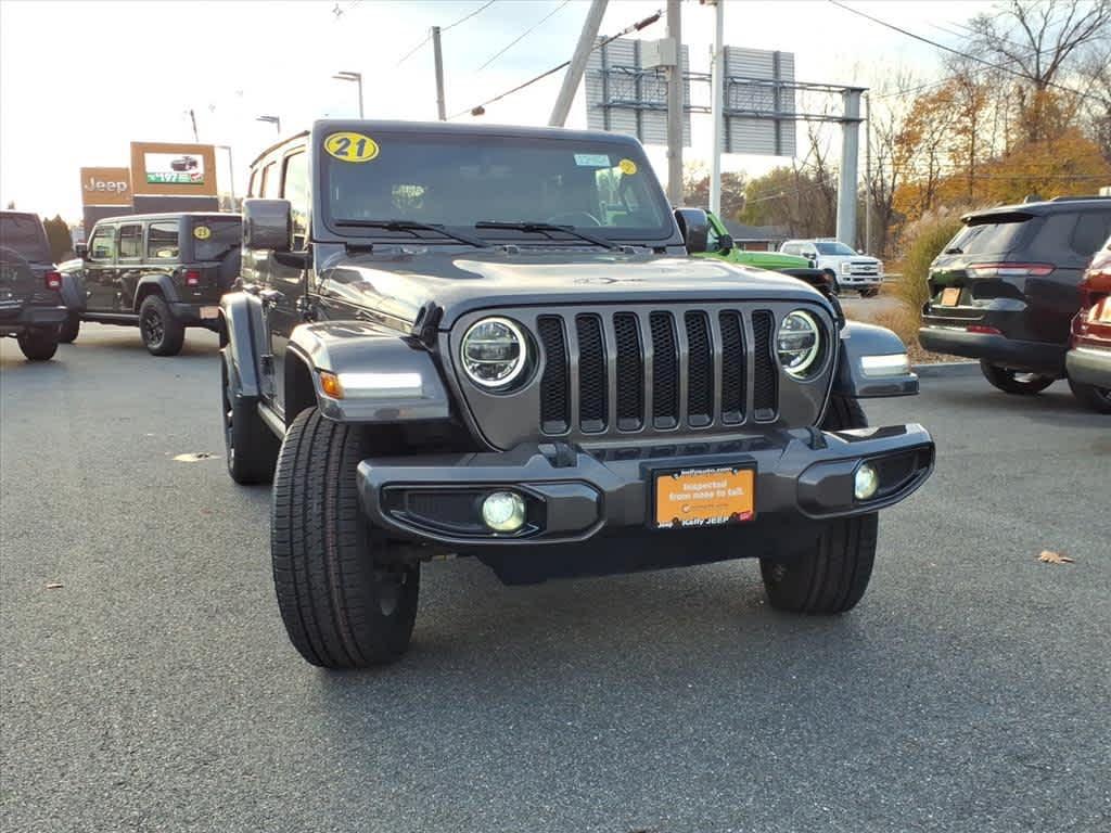 used 2021 Jeep Wrangler Unlimited car, priced at $36,039