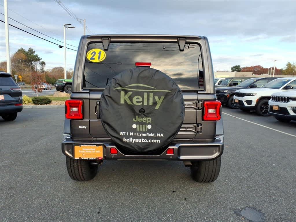 used 2021 Jeep Wrangler Unlimited car, priced at $36,039