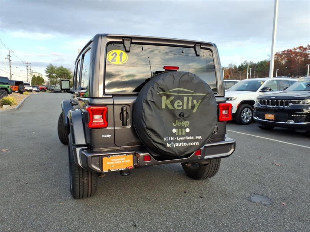used 2021 Jeep Wrangler Unlimited car, priced at $36,039