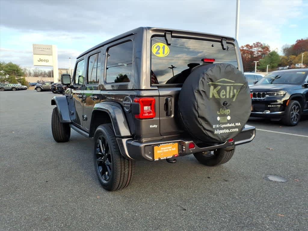 used 2021 Jeep Wrangler Unlimited car, priced at $36,039